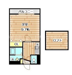 ダイコー水前寺駅通り2の物件間取画像